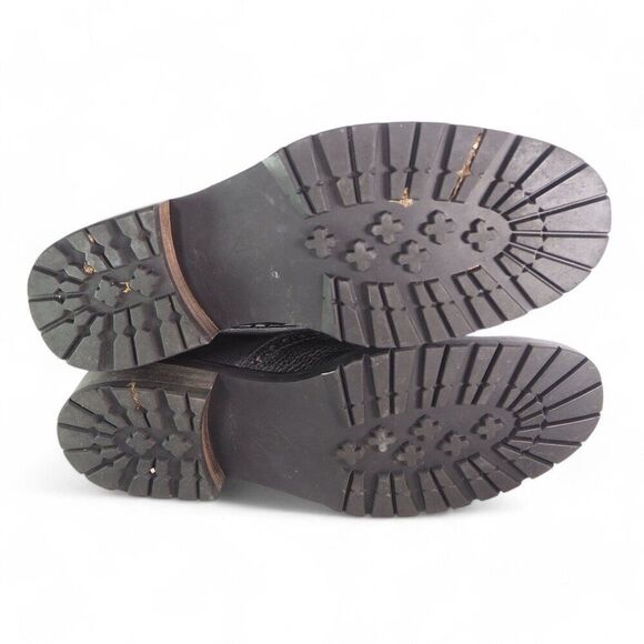 Donald by Donald J. Pliner Brad Wingtip Leather Oxfords Black Men's 9 - Picture 8 of 12